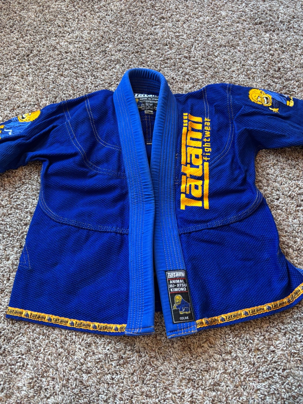Tatami Fightwear Blue Jiu-Jitsu Gi Jacket